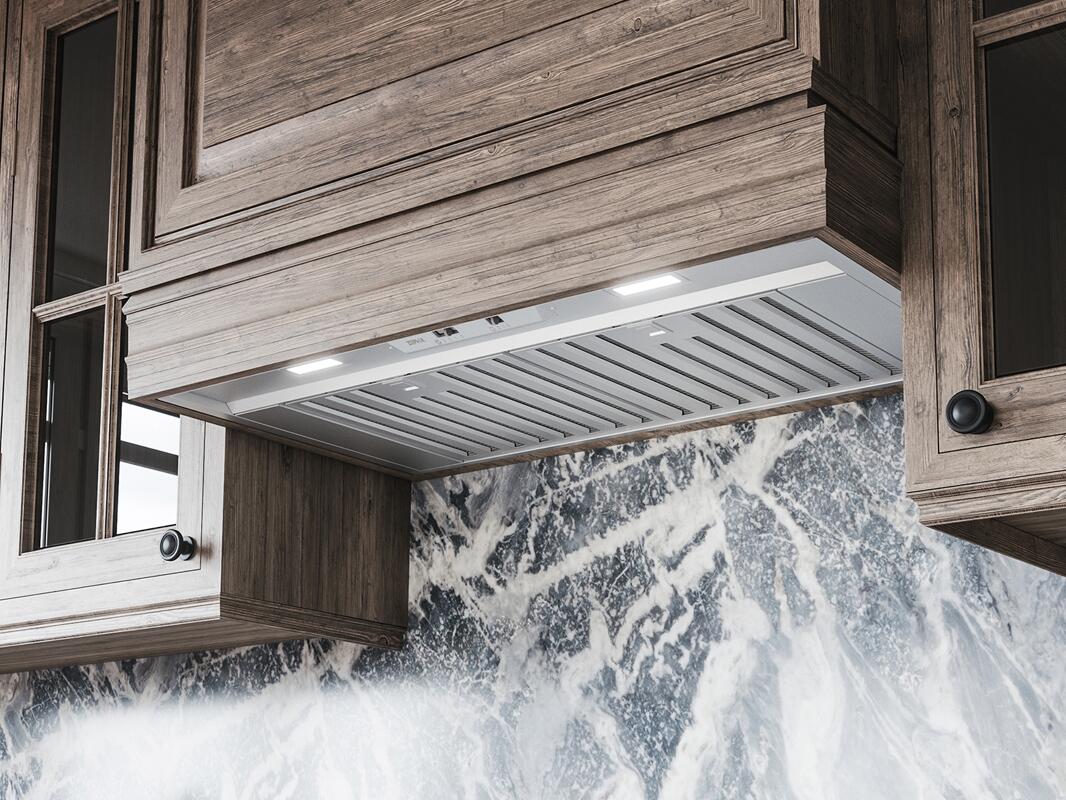 Miniaturní vstavná digestoř Zephyr Monsoon 30'' s LED osvětlením 300 CFM