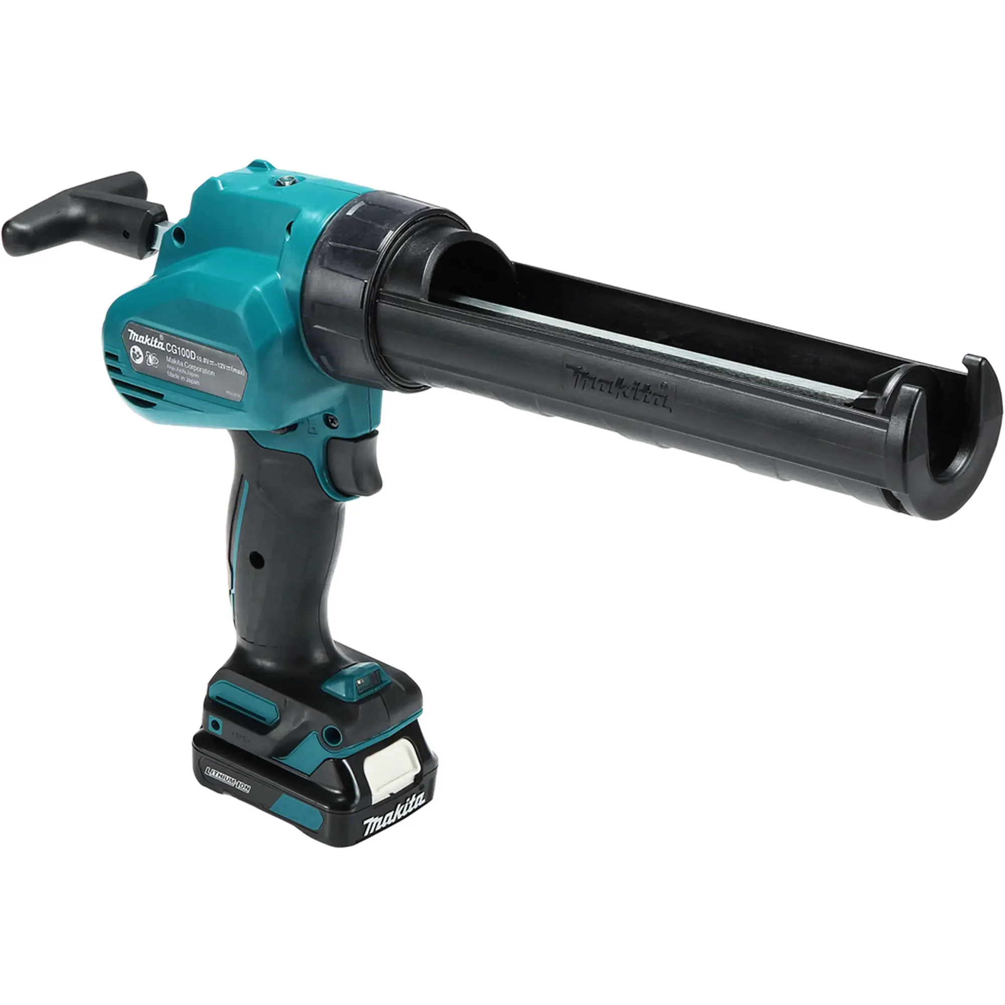 Makita CG100DSAX 12V 2Ah silikonová pistole – kompaktní a dobíjecí