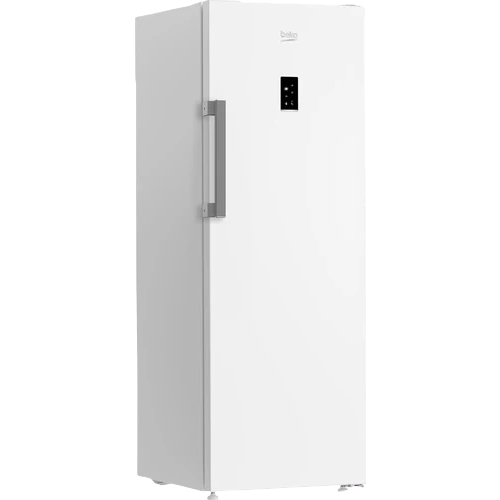 Vertikální mrazák Beko B3RFNE294W – 260 litrů, energetická třída E, invertorový kompresor ProSmart, bílá (170,5 x 59,7 x 75,4 cm)