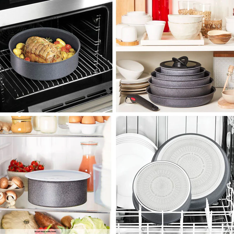 Sada 5 kusů nádobí Lagostina Ingenio Mineralis Green