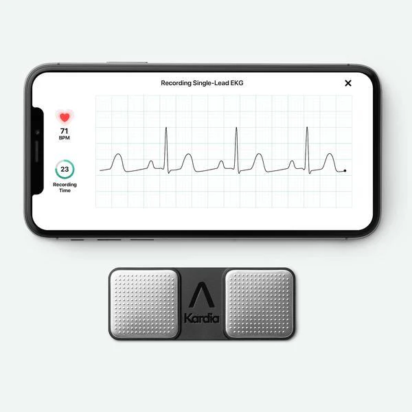 EKG přístroj AliveCor KardiaMobile – pro iPhone a Android s expresní dopravou zdarma