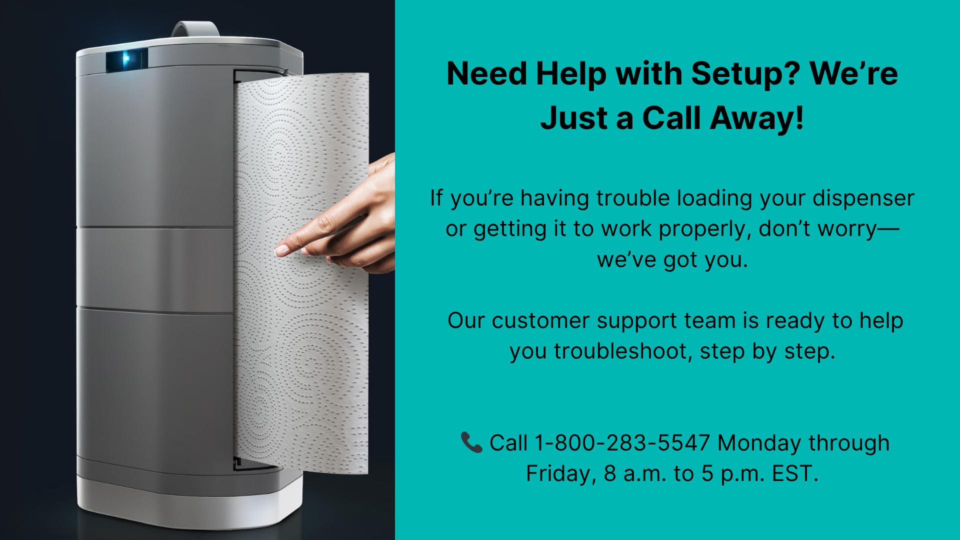 Bezdotykový dávkovač papírových ručníků Innovia na pracovní desku v bílé barvě