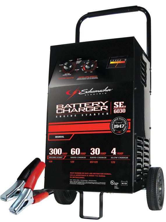 6/12V manuální startér/nabíječka