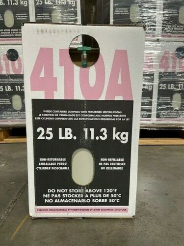 25 lb chladiva R410A 410a, nové, zapečetěné z výroby.