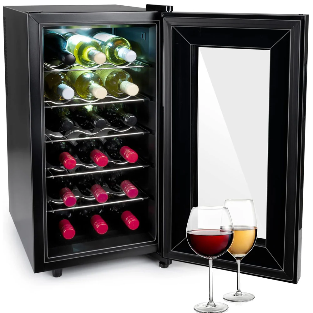 Chladič na víno, 18 lahví, 52 l, 70 W, 34,5 x 49 x 66,5 cm