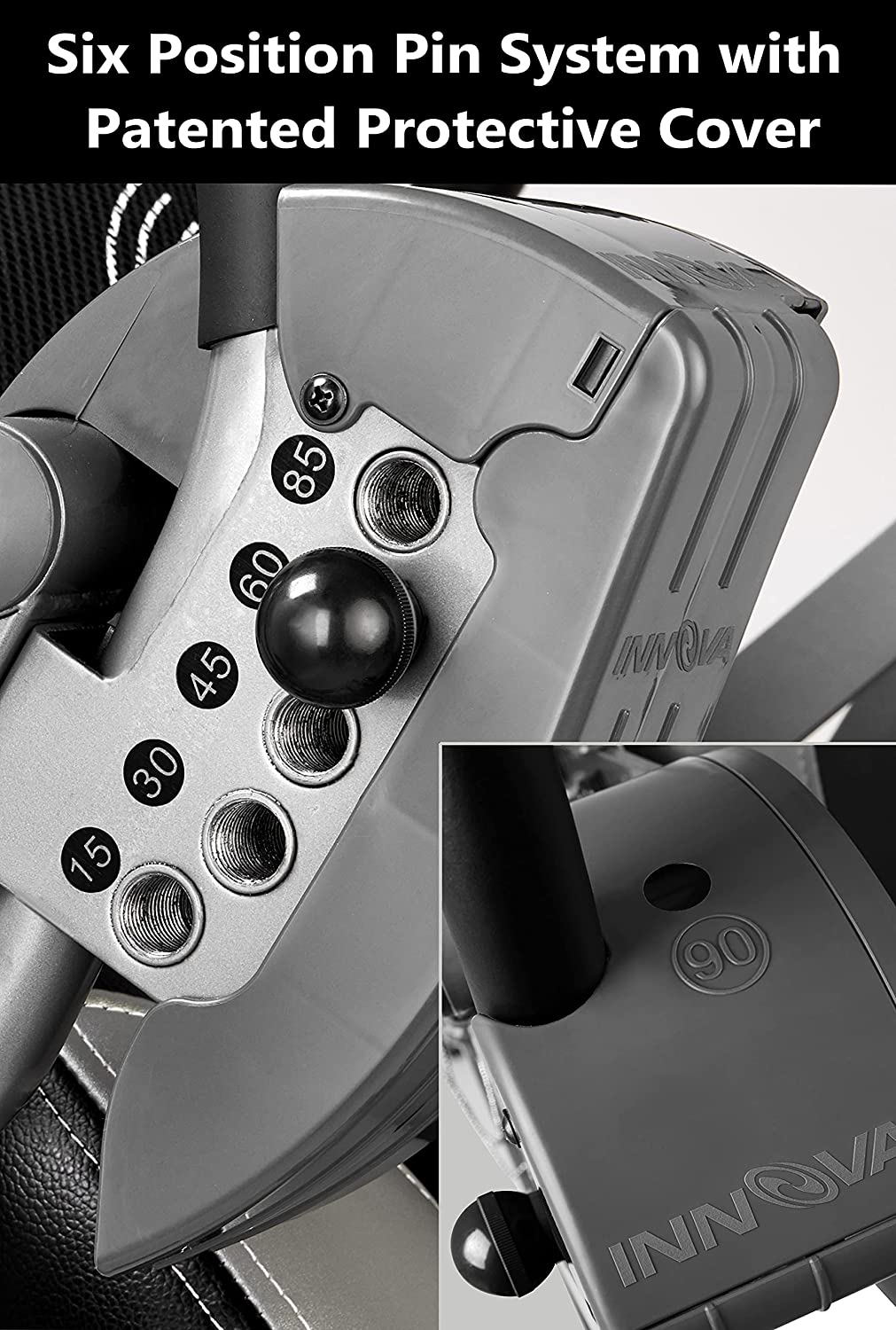 INNOVA HEALTH AND FITNESS ITM5900 Pokročilý inverzní stůl s tepelnou a masážní technikou sgtnighsdesigns