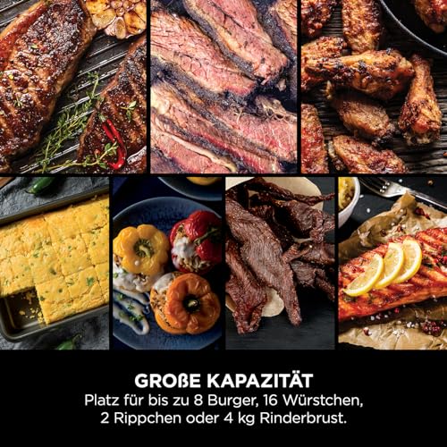 Elektrický gril Ninja Woodfire 7 v 1 s udírnou a fritézou z roku 2025