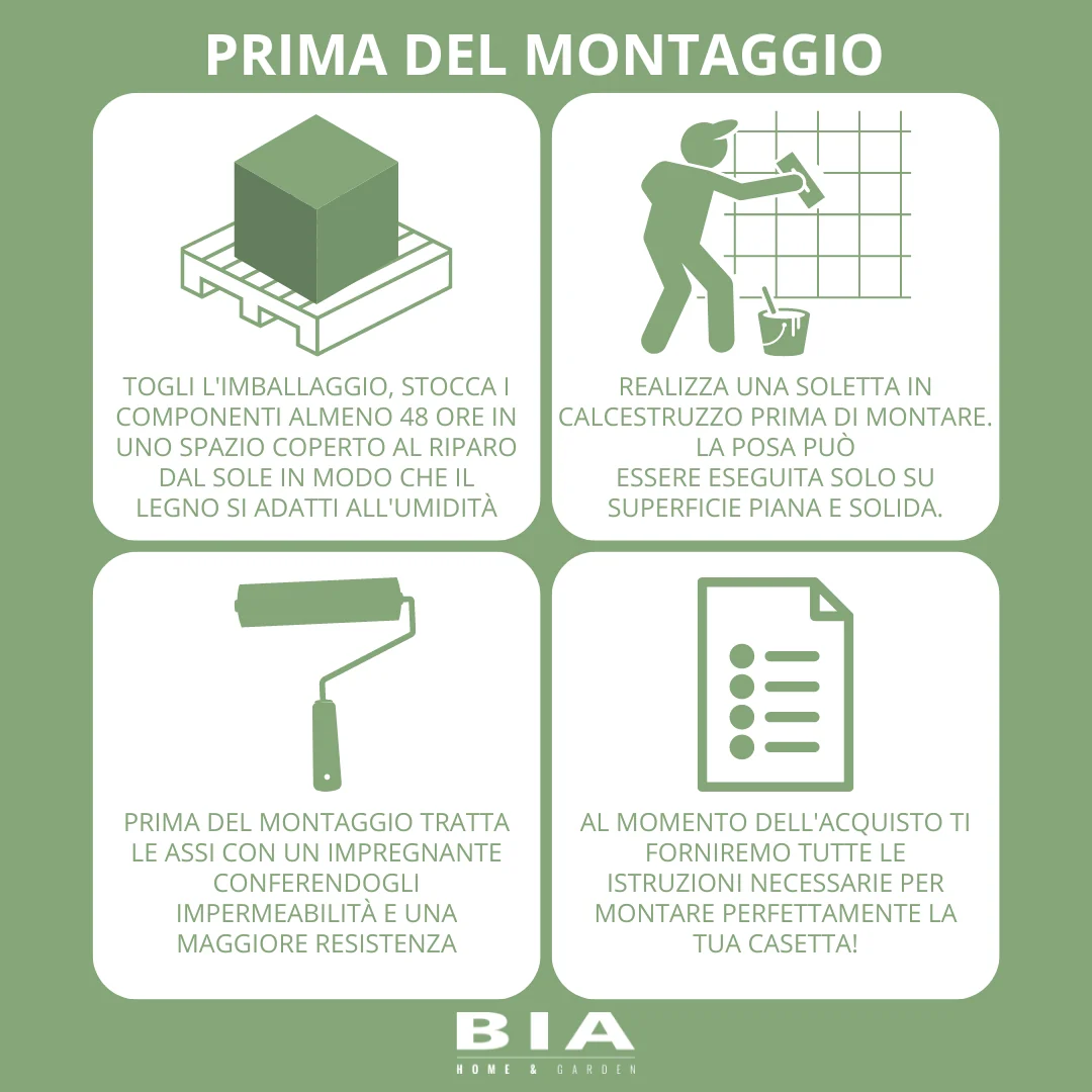 Prostorný dřevěný dům 4 x 3 m bez podlahy