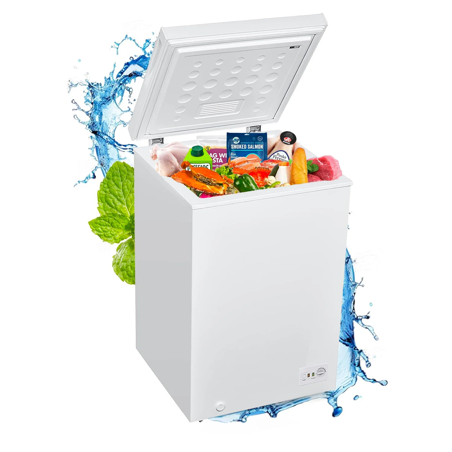 100litrový mrazák na kolečkách – mobilní a praktický pro skladování potravin