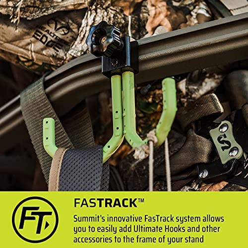 Lezecký stojan na strom Summit Viper SD – lehký hliník, sedák polstrovaný pěnou, nosnost 136 kg, včetně bezpečnostního postroje