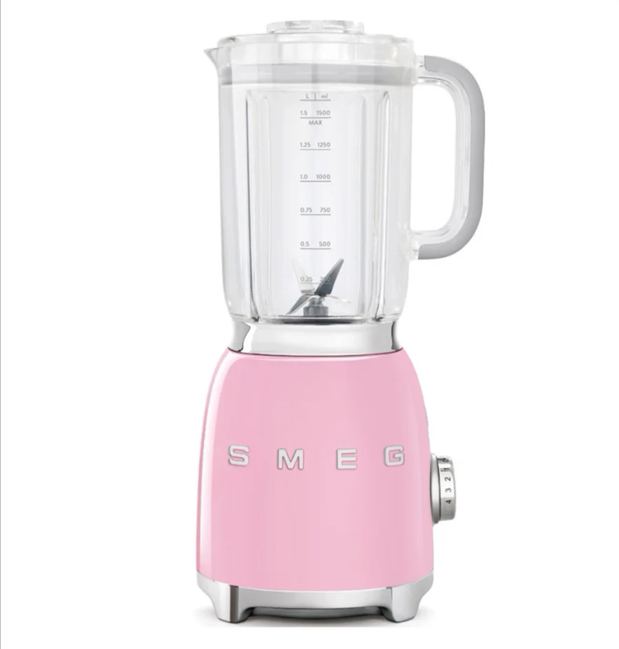 Smeg Pink Blender – design 50. let, model BLF01PKEU