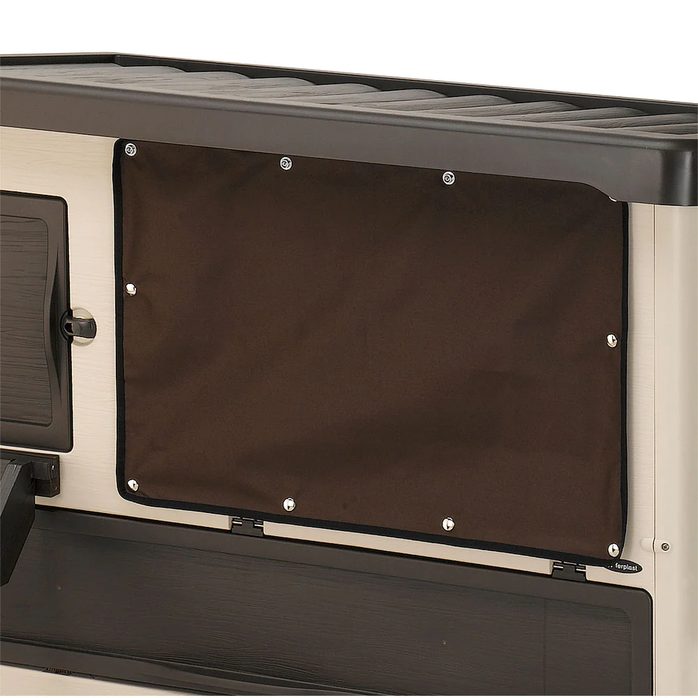 Happy Farm 120 – Kurník z termoplastické pryskyřice s dvojitou zónou a otevíracími dveřmi, ideální pro 6 kuřat