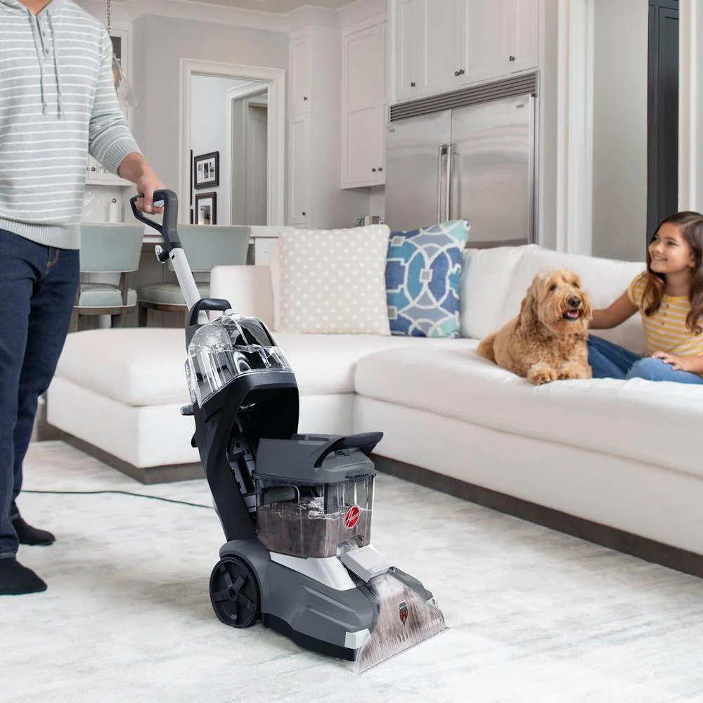 Hoover Powerscrub XL Pet – Extra velký čistič koberců pro domácnosti s domácími mazlíčky