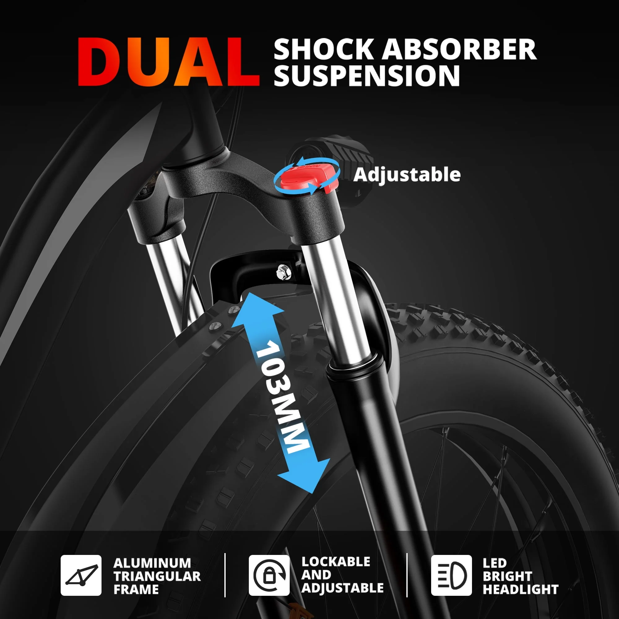 AMYET EB26 750W 720WH UL2849 Elektrické kolo Horské kolo E-kolo 26