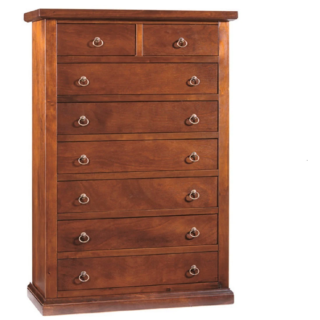 Komoda Luisa s 8 zásuvkami 88x40x133 cm