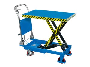 Zvedací plošina pantografového vozíku Fervi 0075, nosnost 300 kg