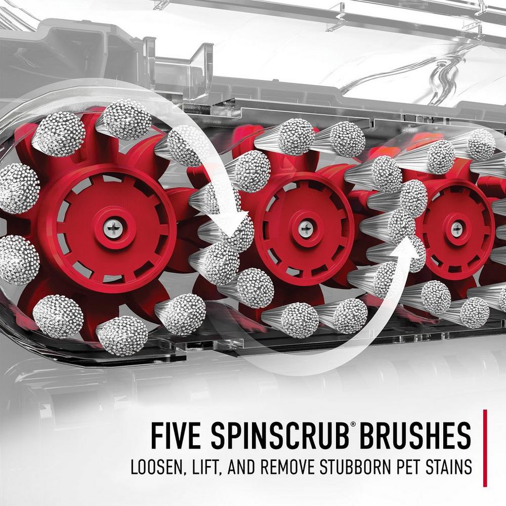 Hoover Powerscrub XL Pet – Extra velký čistič koberců pro domácnosti s domácími mazlíčky