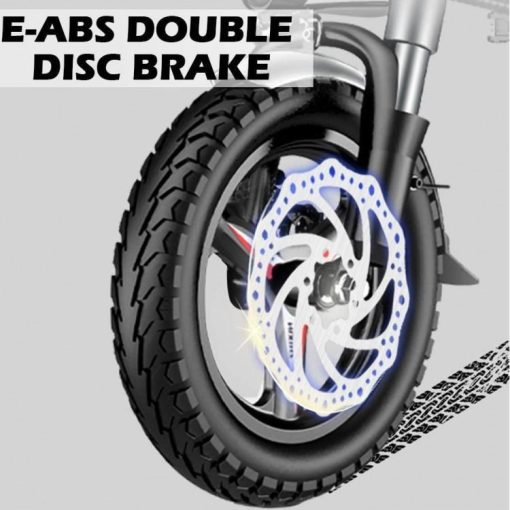 & VÝPRODEJ Skládací elektrické kolo, 250W elektrické kolo vhodné pro dospělé a teenagery Vyjímatelná baterie Elektrické kolo s tlustými pneumatikami Plážové sněhové kolo, nejlepší pro otce a matky (černé)