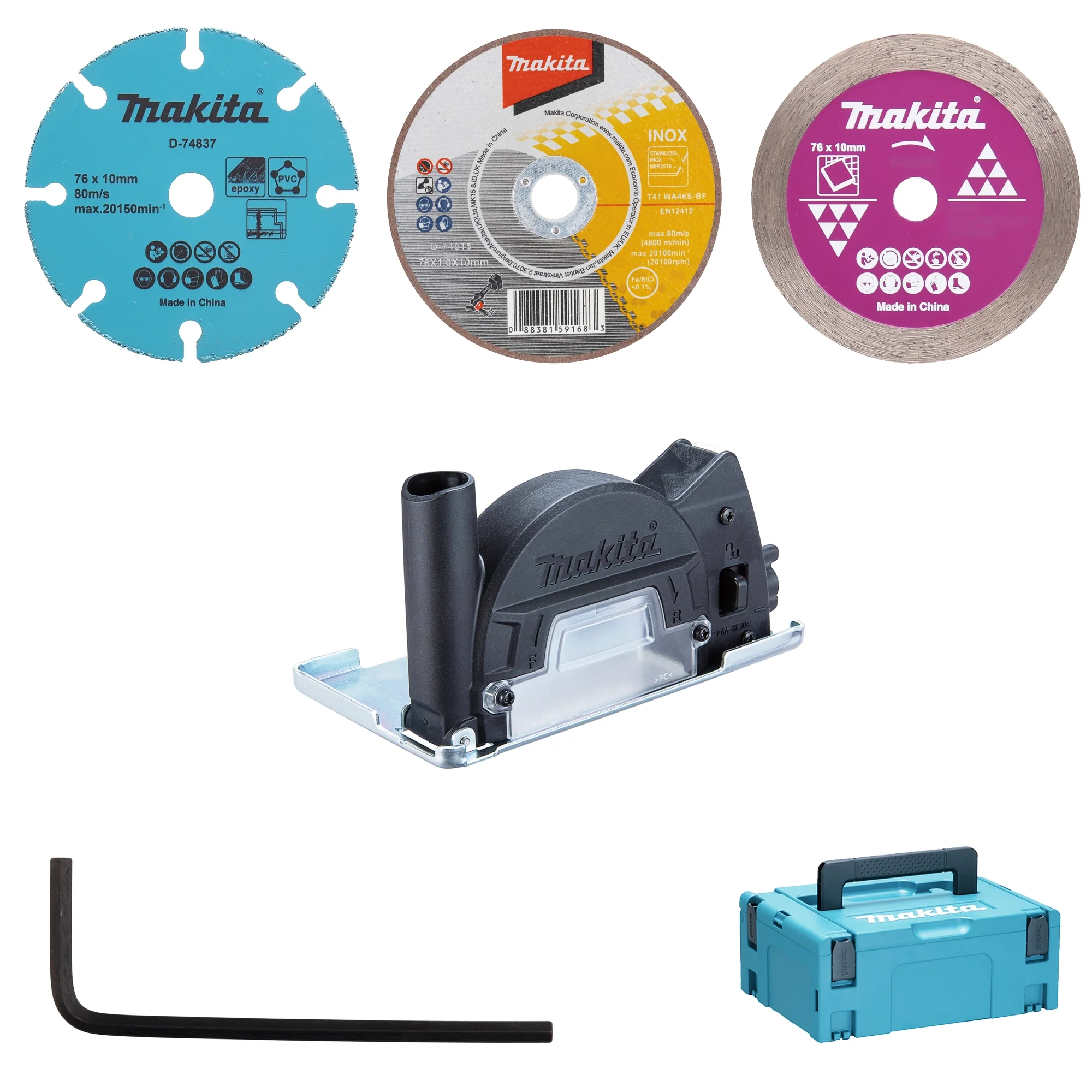 Diamantová pila Makita DMC300RTJ 18V 5Ah – Výkonná, akumulátorová, přesné řezání