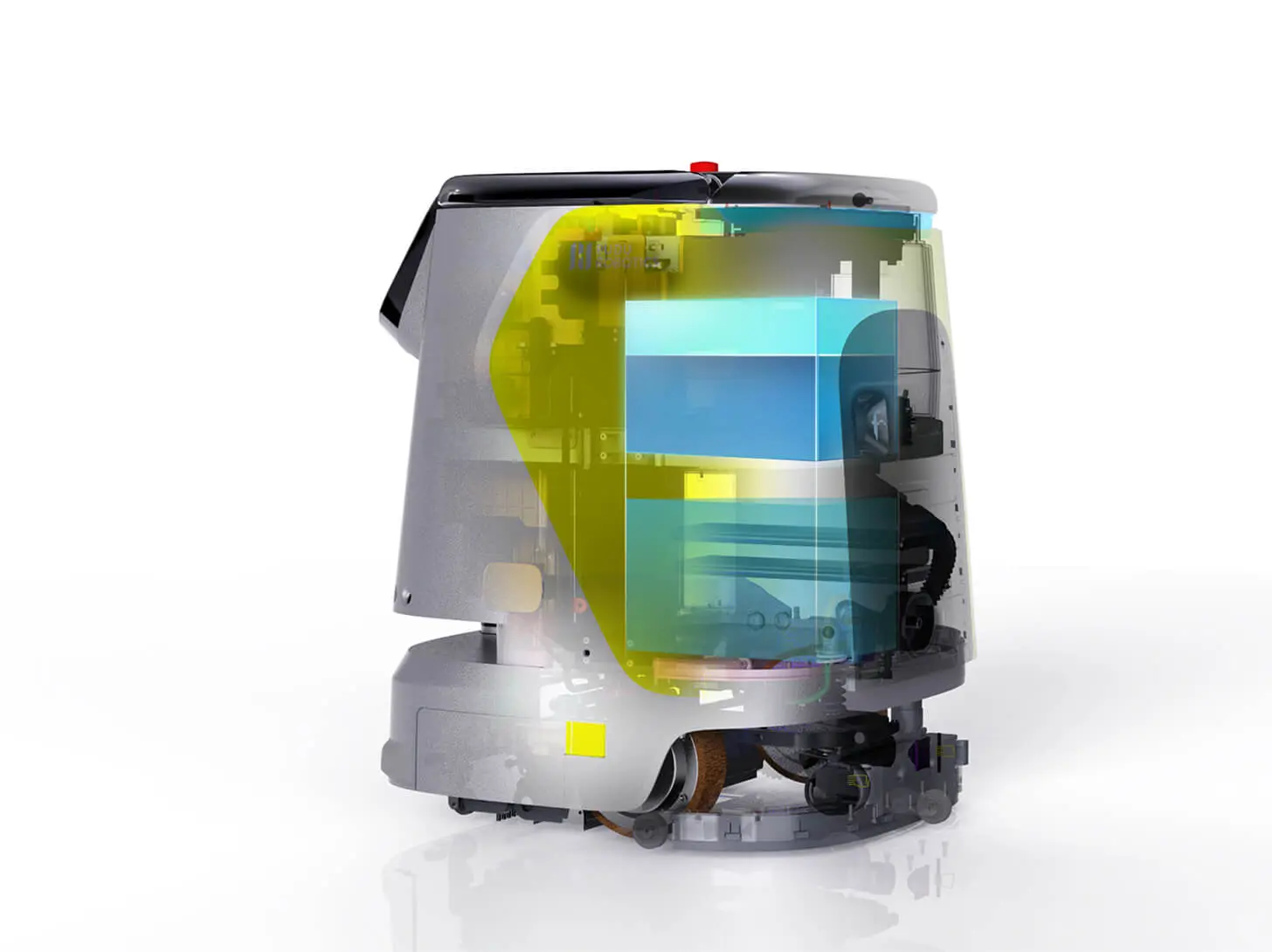 Inteligentní komerční úklidový robot PUDU CC1