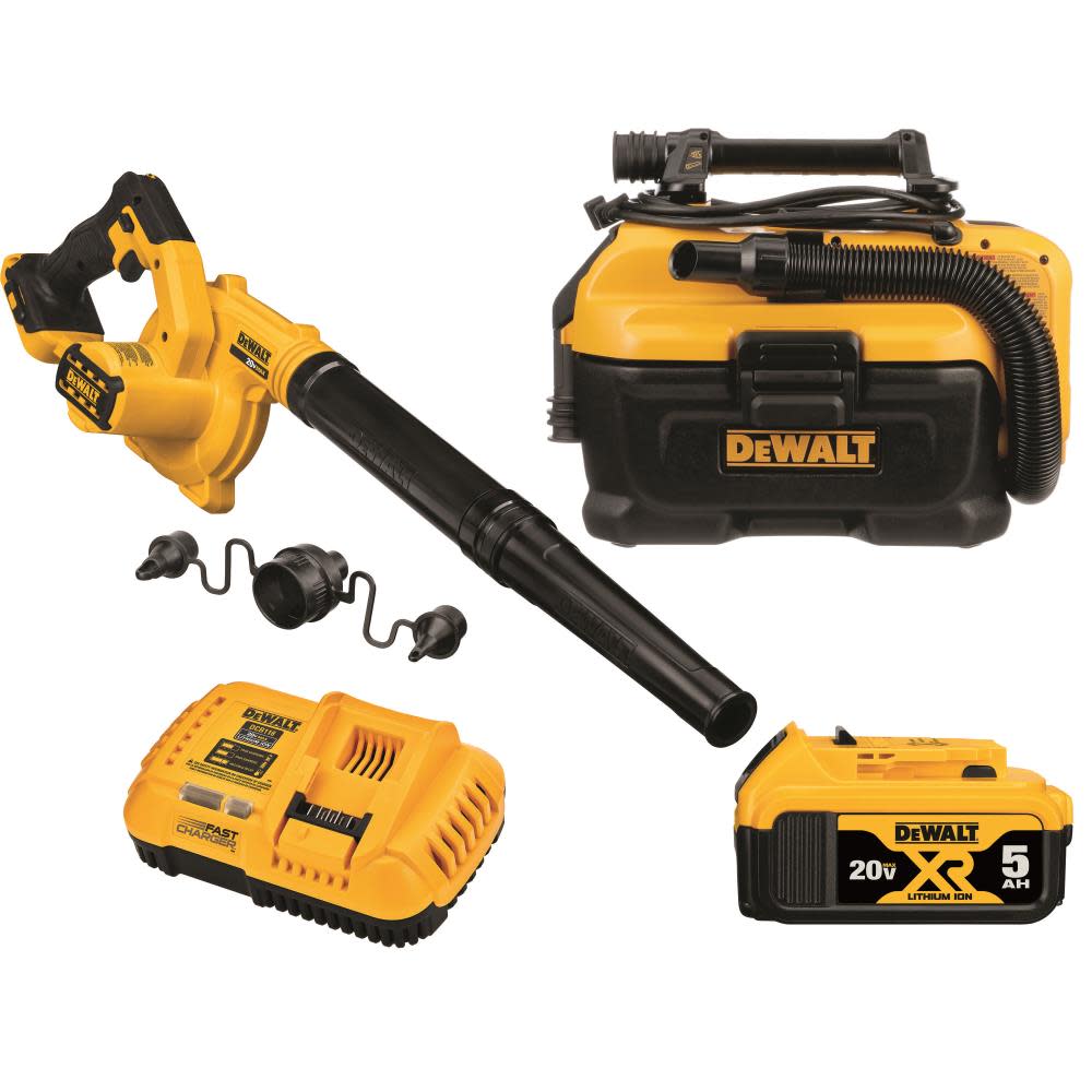 Sada 2 ks DEWALT 20V MAX (fukač a vysavač) DCK204P1 z roku 2025 od DEWALT