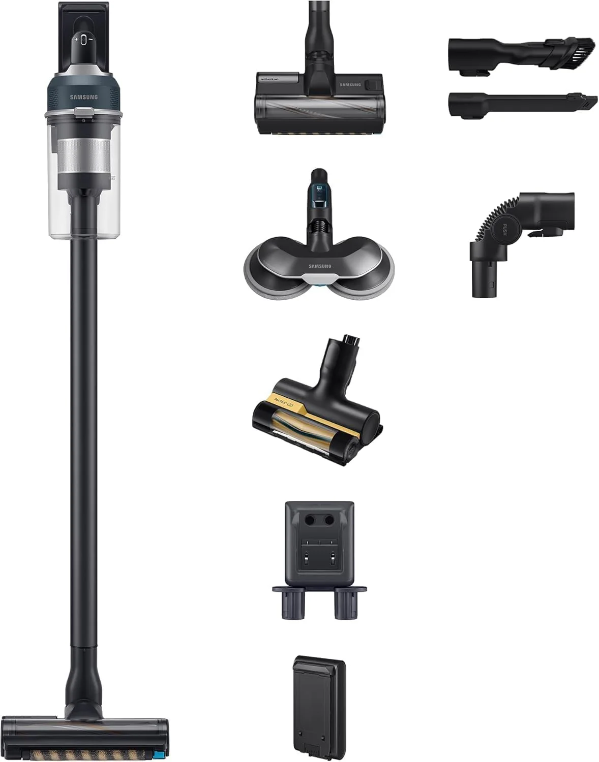 Bezdrátový vysavač Samsung Jet 85 Wet&Clean, 210 W