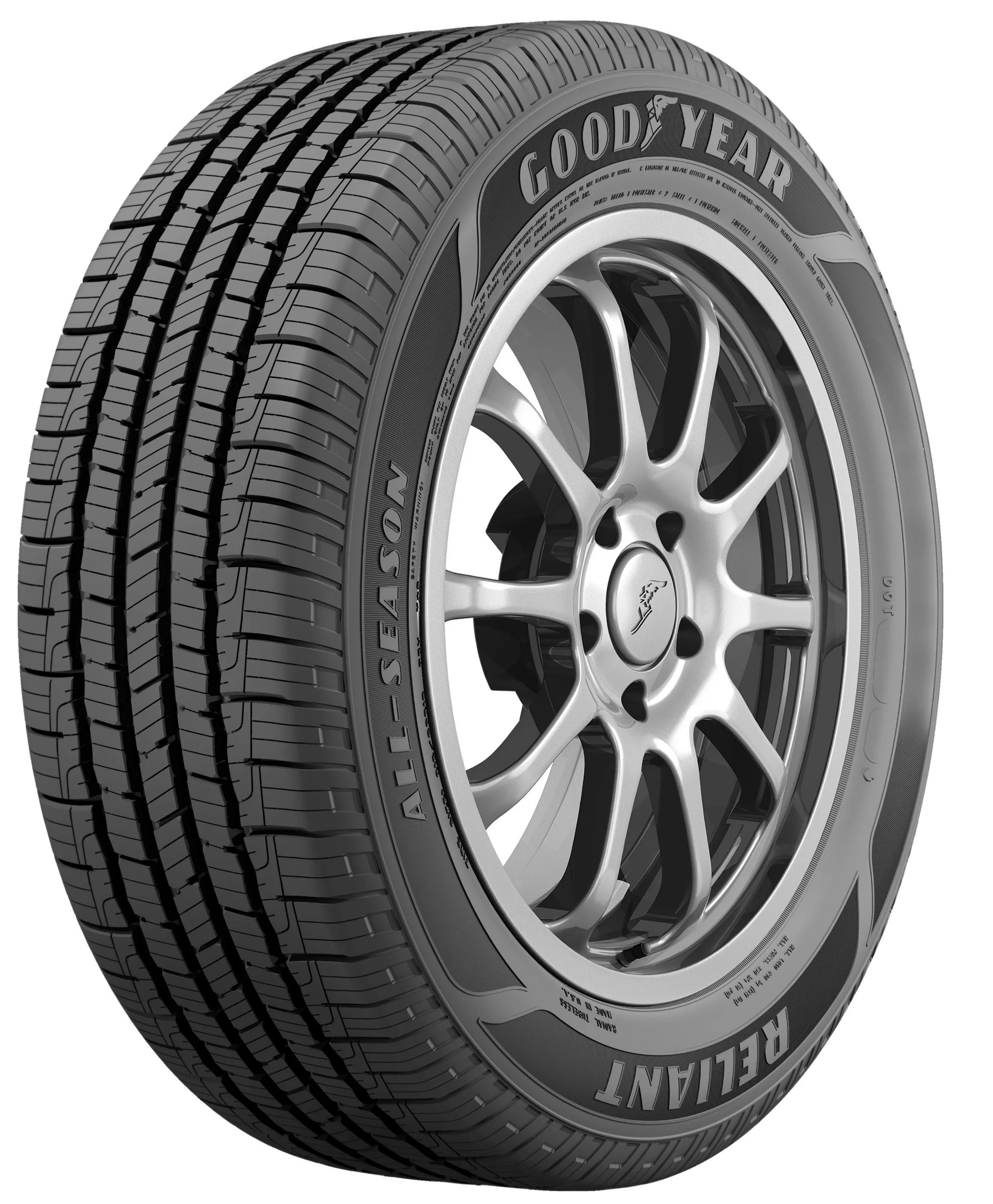 Celoroční pneumatika Goodyear Reliant 195/60R15 88V vhodná pro: Ford Focus SE 2007-11, Ford Focus ZX4 2005-06