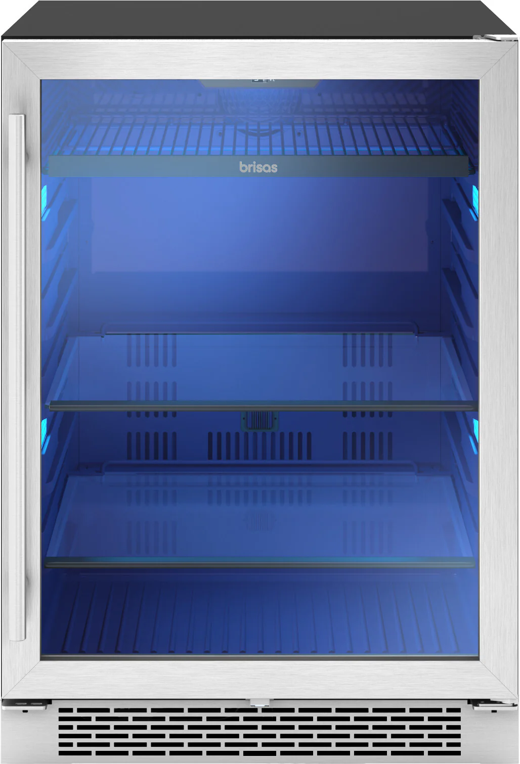 Chladič nápojů Zephyr 24'' s jednou zónou, skleněné dveře, 5,8 krychlových stop.