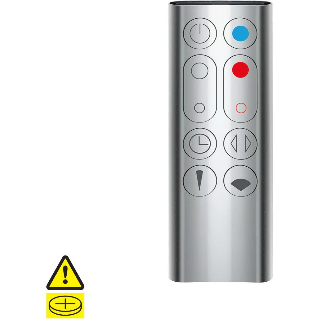 Dyson Pure Hot+Cool ventilátorový čistič s topným tělesem – bílý/stříbrný