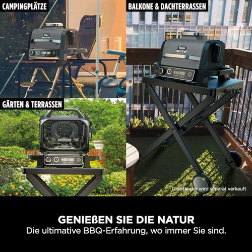 Elektrický gril Ninja Woodfire 7 v 1 s udírnou a fritézou z roku 2025