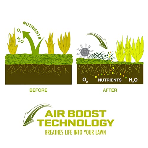 Elektrický odstraňovač a vertikutátor Sun Joe 12 Amp 13 palců s odnímatelným sběrným vakem o objemu 8 galonů