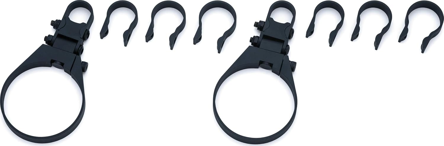 Kuryakyn Road Thunder 300W vodotěsný Bluetooth motocyklový soundbar, uchycení na řídítka, saténově černý