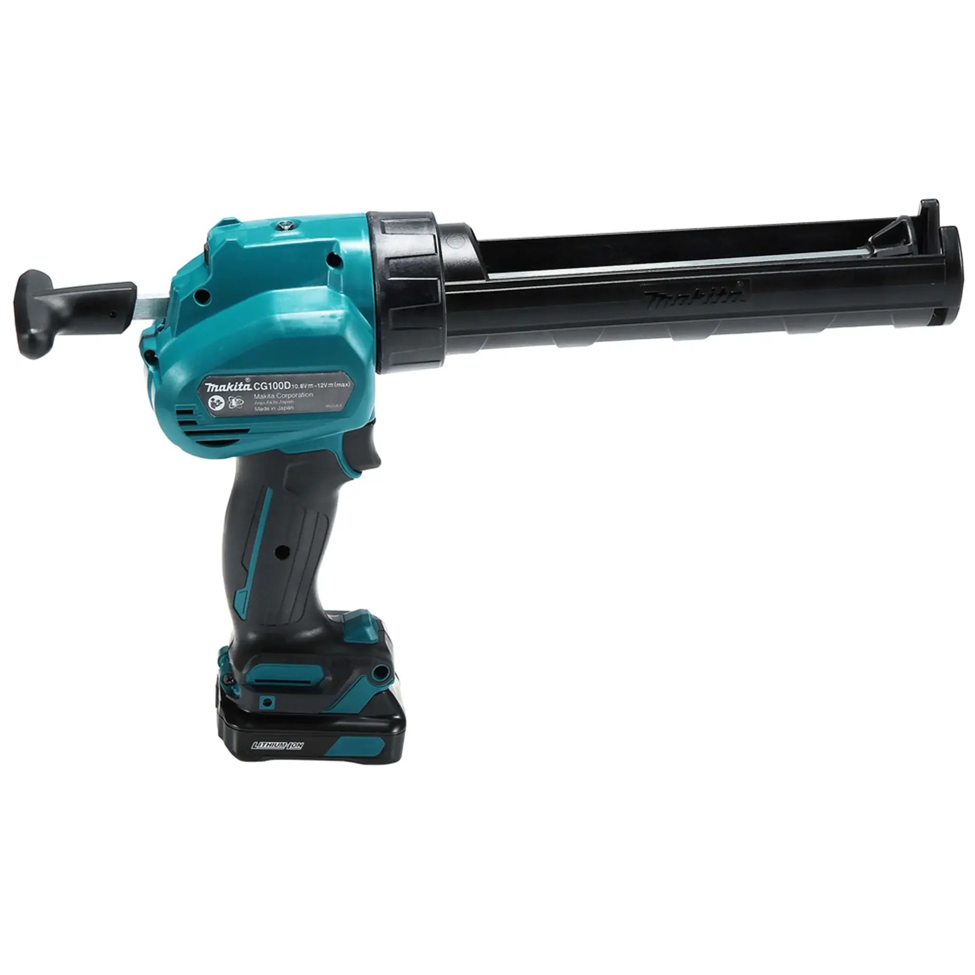 Makita CG100DSAX 12V 2Ah silikonová pistole – kompaktní a dobíjecí