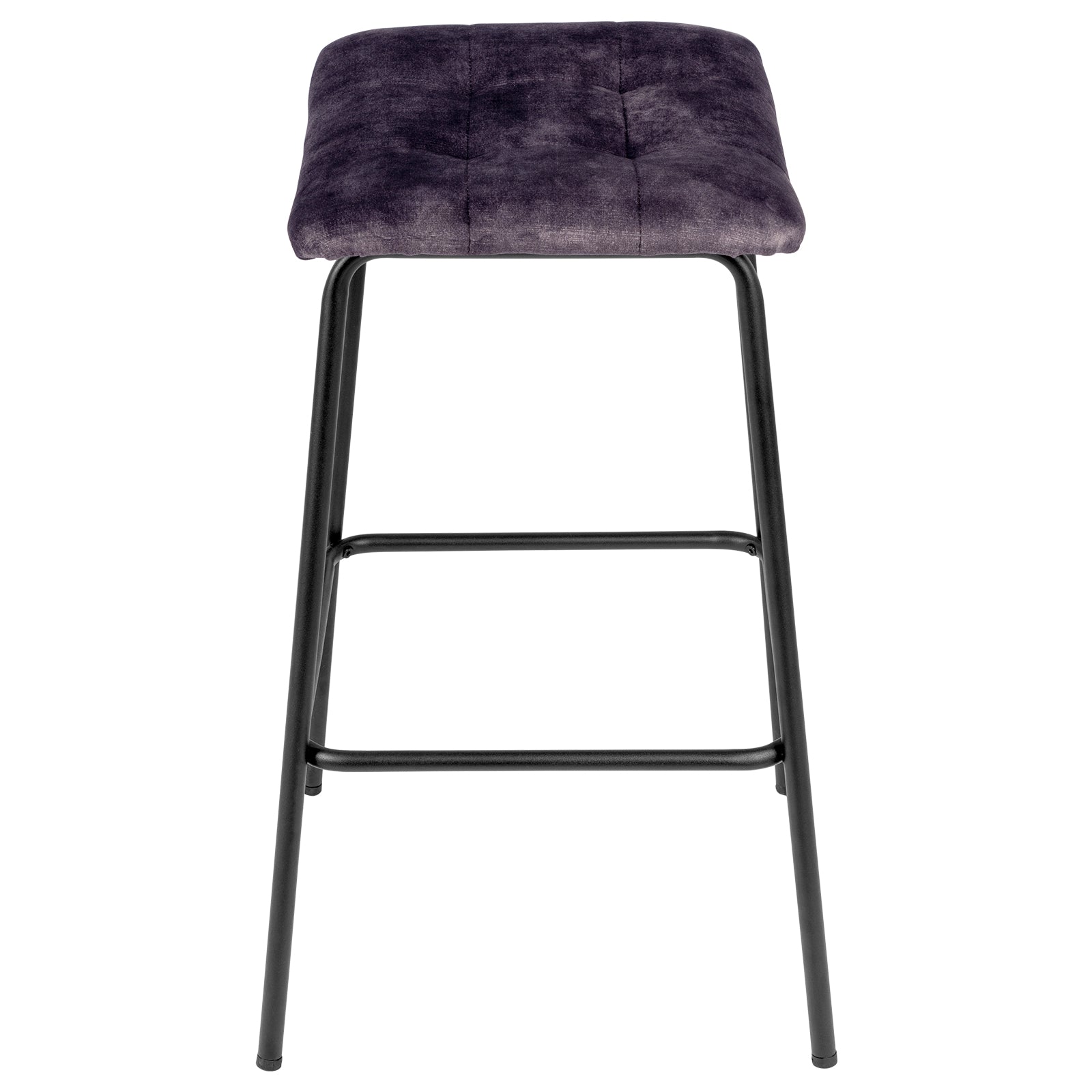 Duhome 2x Barhocker Barstuhl Gestell aus Metall Tresenhocker gepolstert Sitzh?he 71 cm 5298D1