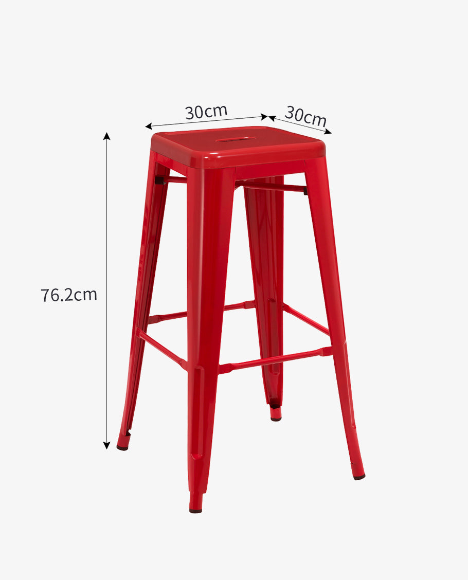 Eisen Barhocker Metall Farbauswahl Barstuhl Robust Und Zeitlos ++Industry Design++ Duhome 665D