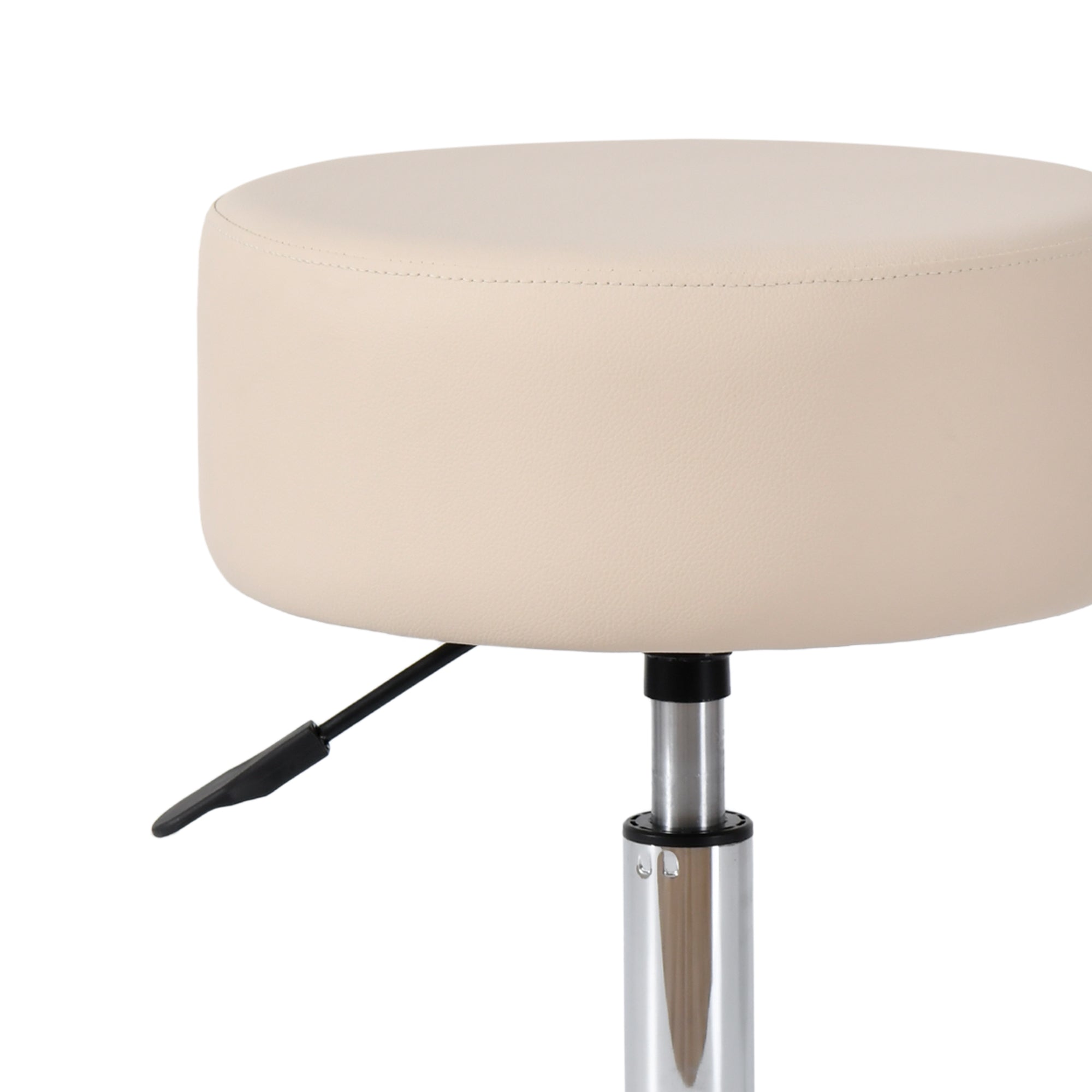 Drehhocker Sitzhocker Hocker RUND höhenverstellbar drehbar aus Kunstleder Farbauswahl Duhome 428S