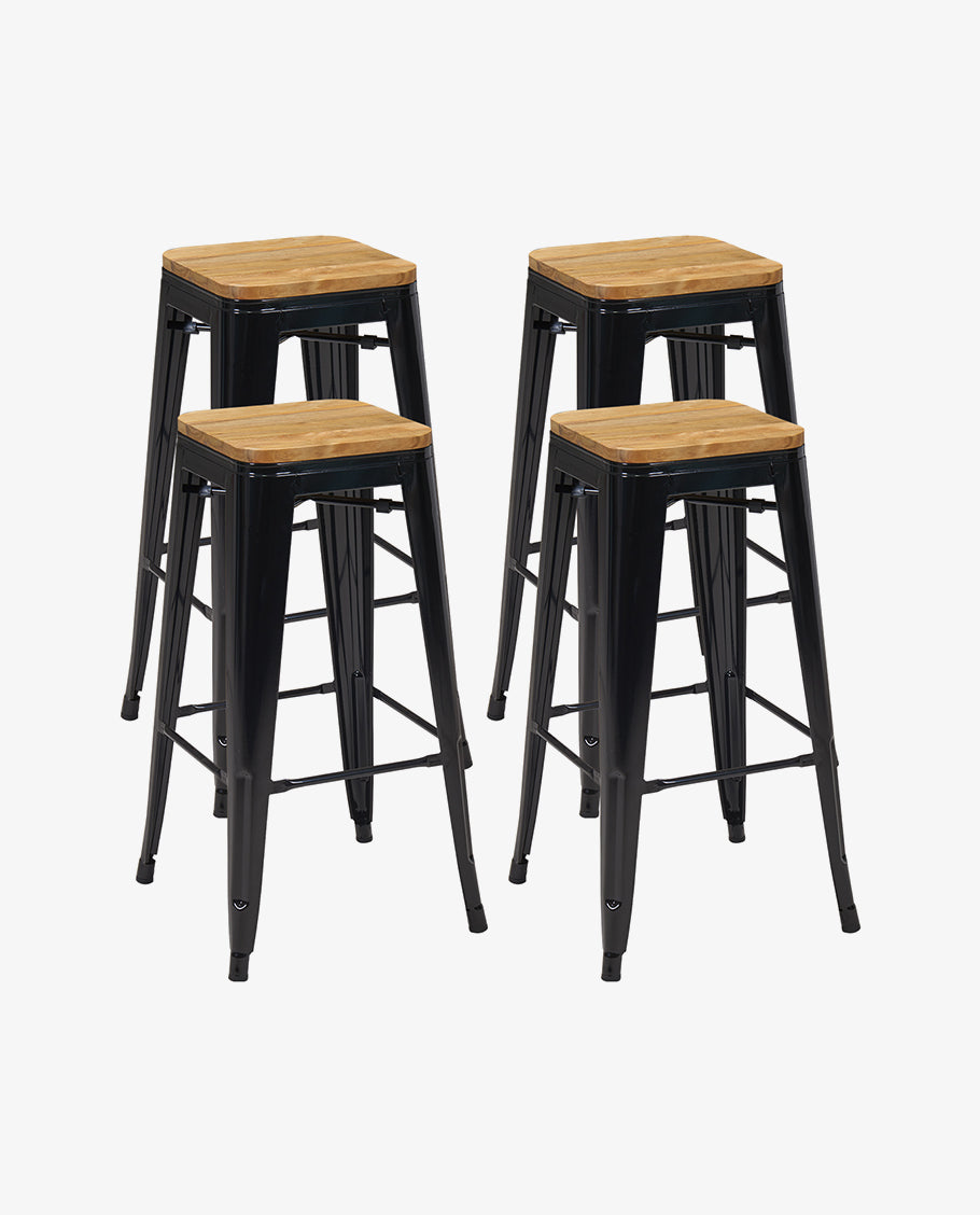 Eisen Barhocker Metall Farbauswahl Barstuhl Robust Und Zeitlos ++Industry Design++ Duhome 665D