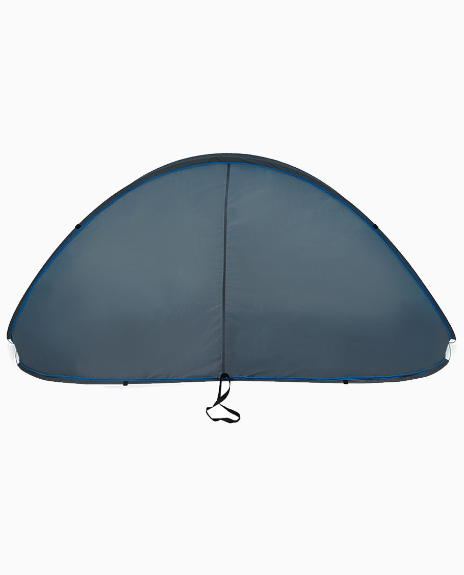 Strandmuschel Pop up Strandzelt Hellblau Polyester blitzschneller Aufbau Wetter- und Sichtschutz Farbauswahl Duhome BT-004