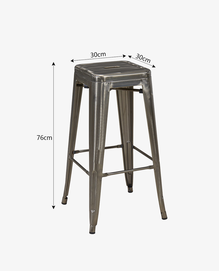 Eisen Barhocker Metall Farbauswahl Barstuhl Robust Und Zeitlos ++Industry Design++ Duhome 665D