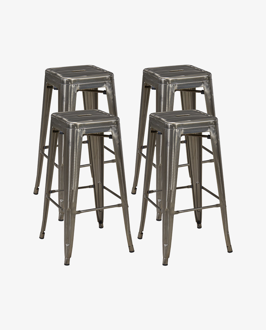 Eisen Barhocker Metall Farbauswahl Barstuhl Robust Und Zeitlos ++Industry Design++ Duhome 665D