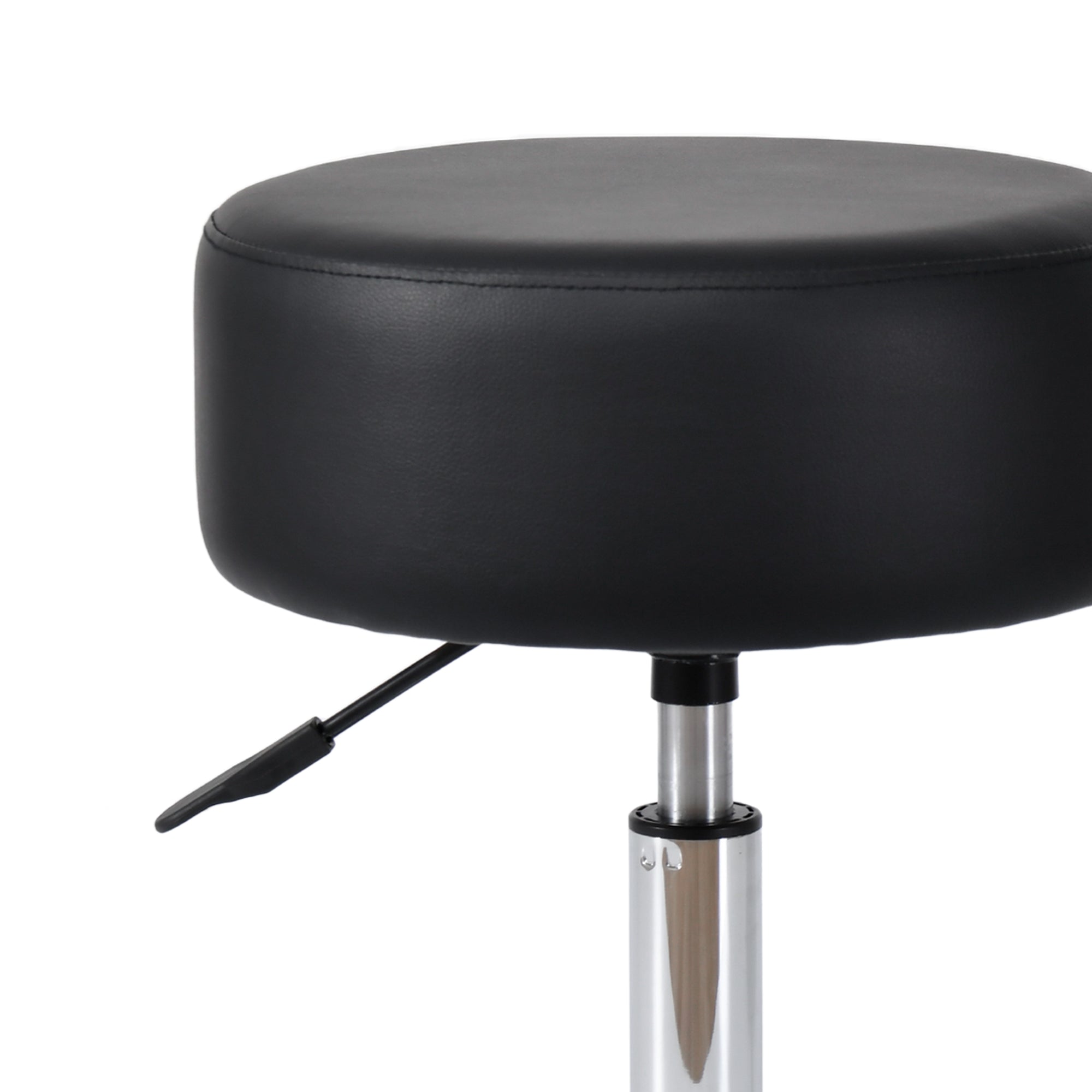 Drehhocker Sitzhocker Hocker RUND höhenverstellbar drehbar aus Kunstleder Farbauswahl Duhome 428S