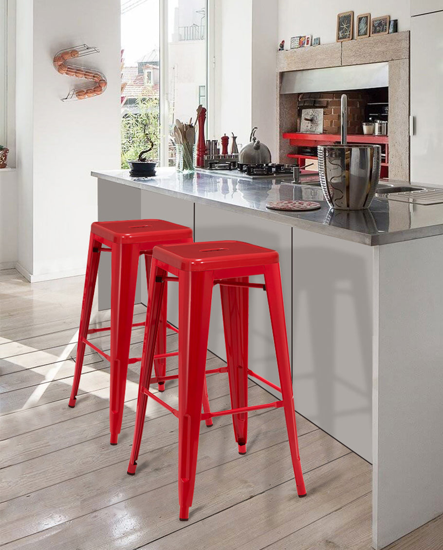Eisen Barhocker Metall Farbauswahl Barstuhl Robust Und Zeitlos ++Industry Design++ Duhome 665D