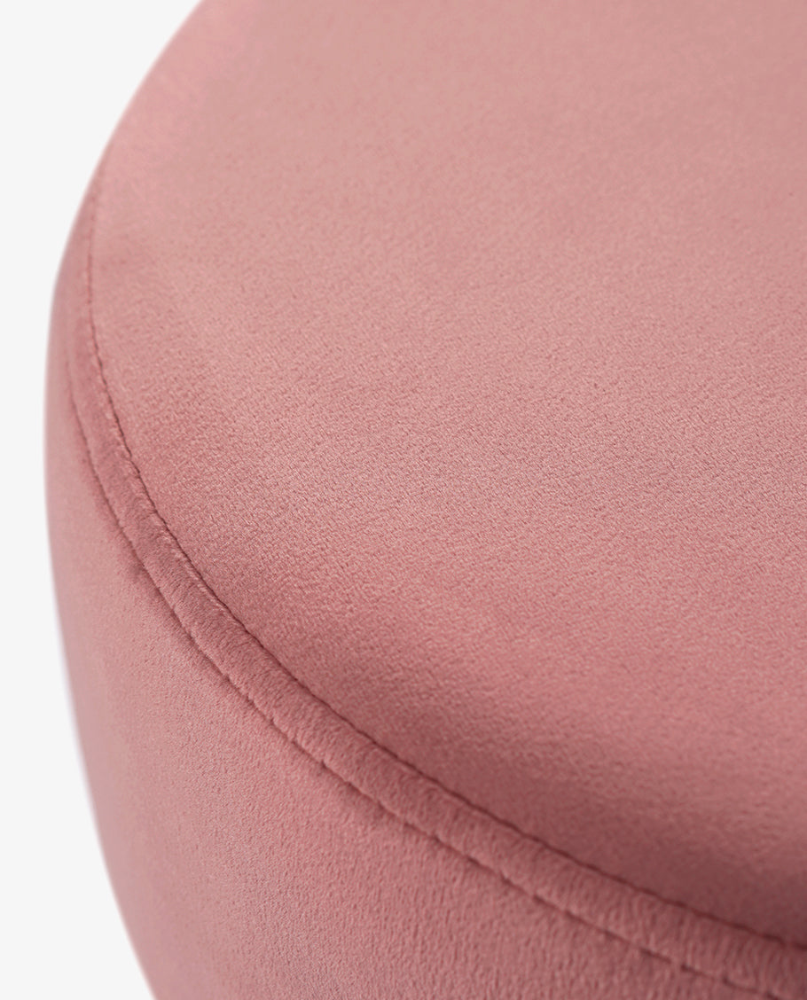 Sitzhocker Hocker Rund Farbauswahl Schemel elegantes Design Metallbeine Duhome 9111