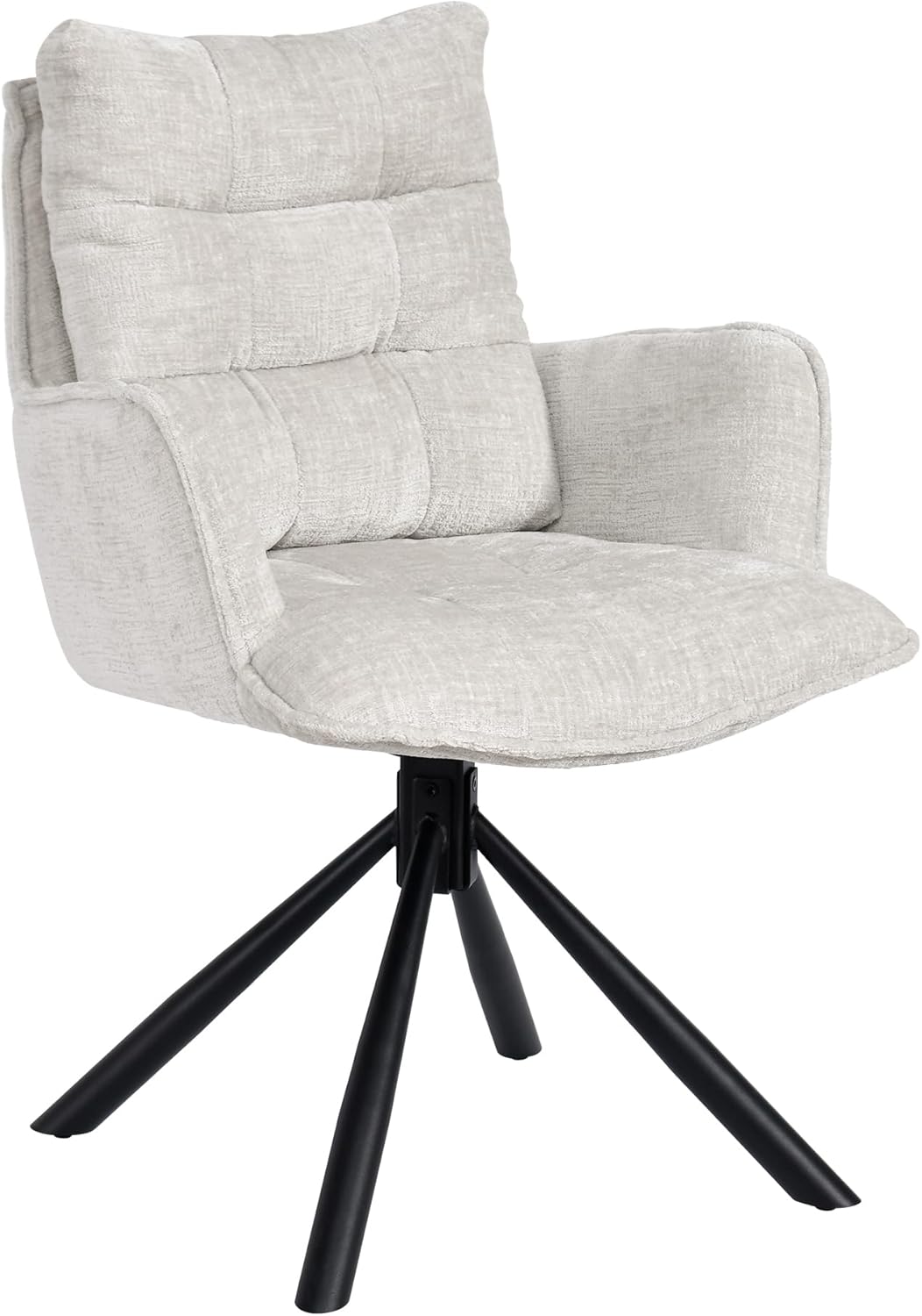 Duhome 180° drehbarer Esszimmerstuhl mit automatischer Liegefunktion