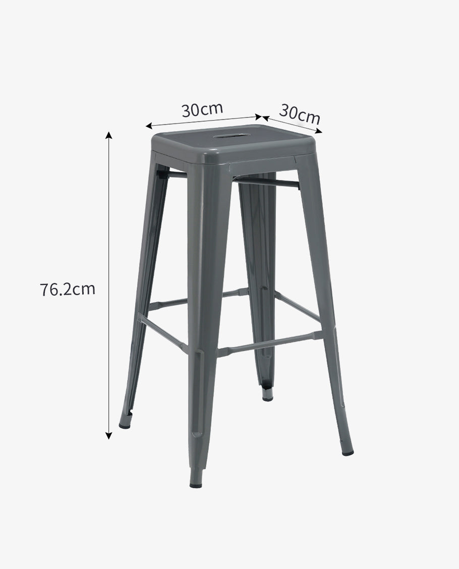 Eisen Barhocker Metall Farbauswahl Barstuhl Robust Und Zeitlos ++Industry Design++ Duhome 665D
