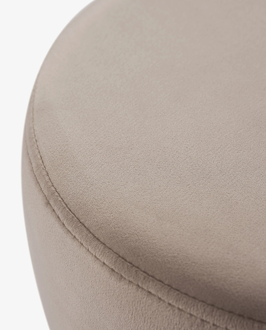 Sitzhocker Hocker Rund Farbauswahl Schemel elegantes Design Metallbeine Duhome 9111