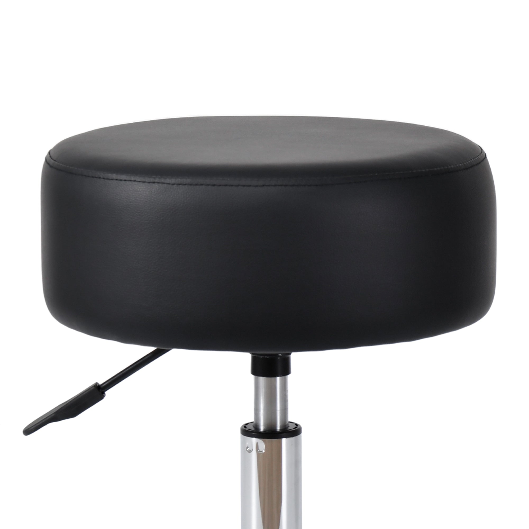 Drehhocker Sitzhocker Hocker RUND höhenverstellbar drehbar aus Kunstleder Farbauswahl Duhome 428S