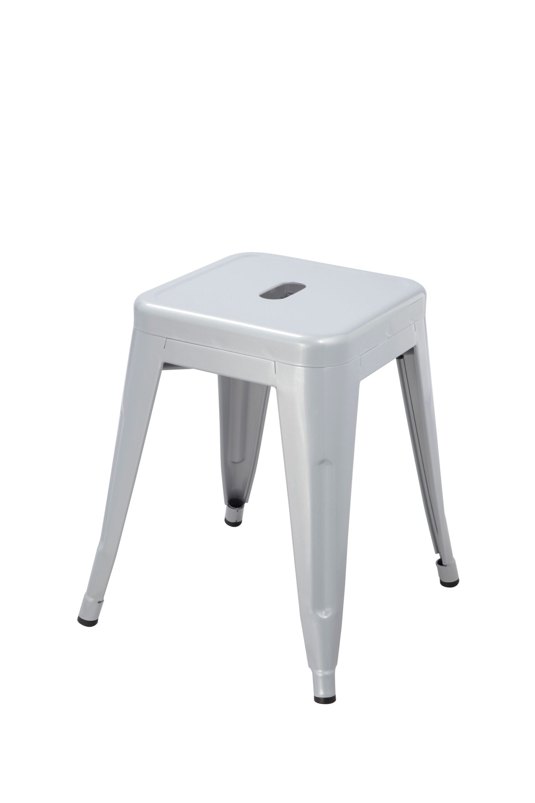 Duhome Eisen / Metall Hocker Höhe 46 cm Arbeitshocker Stapelbar und Robust Industry Design Farbauswahl 665A