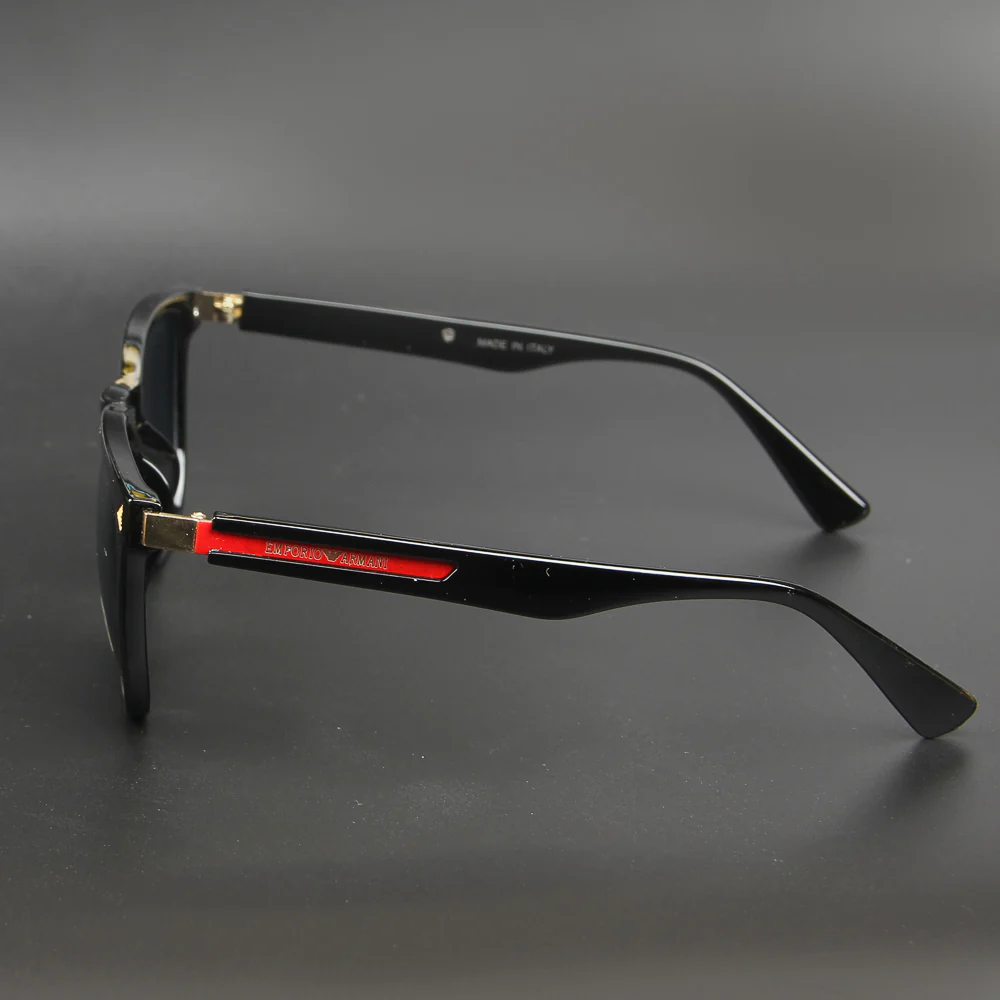 Black New Shape 001 EA Sunglasses