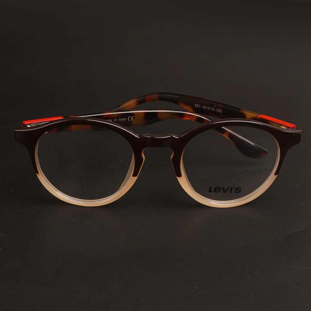 Orange Black Optical Frame LS